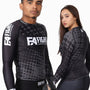 FA Basic - Black Ranked Rashguard - Longsleeve