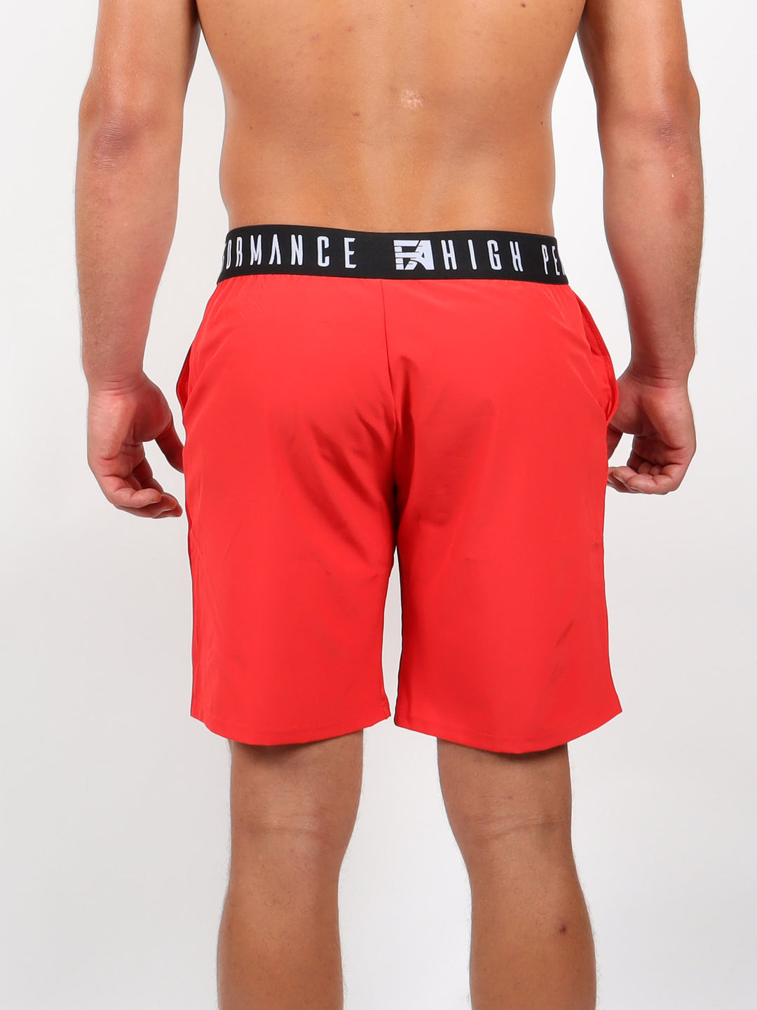 FA - High Performance - Activity Shorts - Bright Red