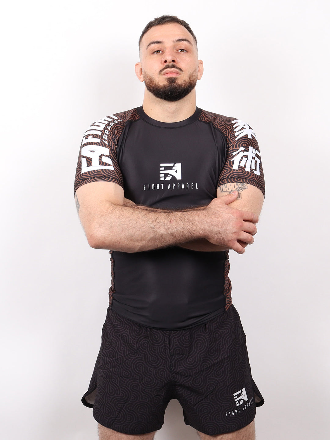 FA 柔術 - Ranked Performance Rashguard - Brown