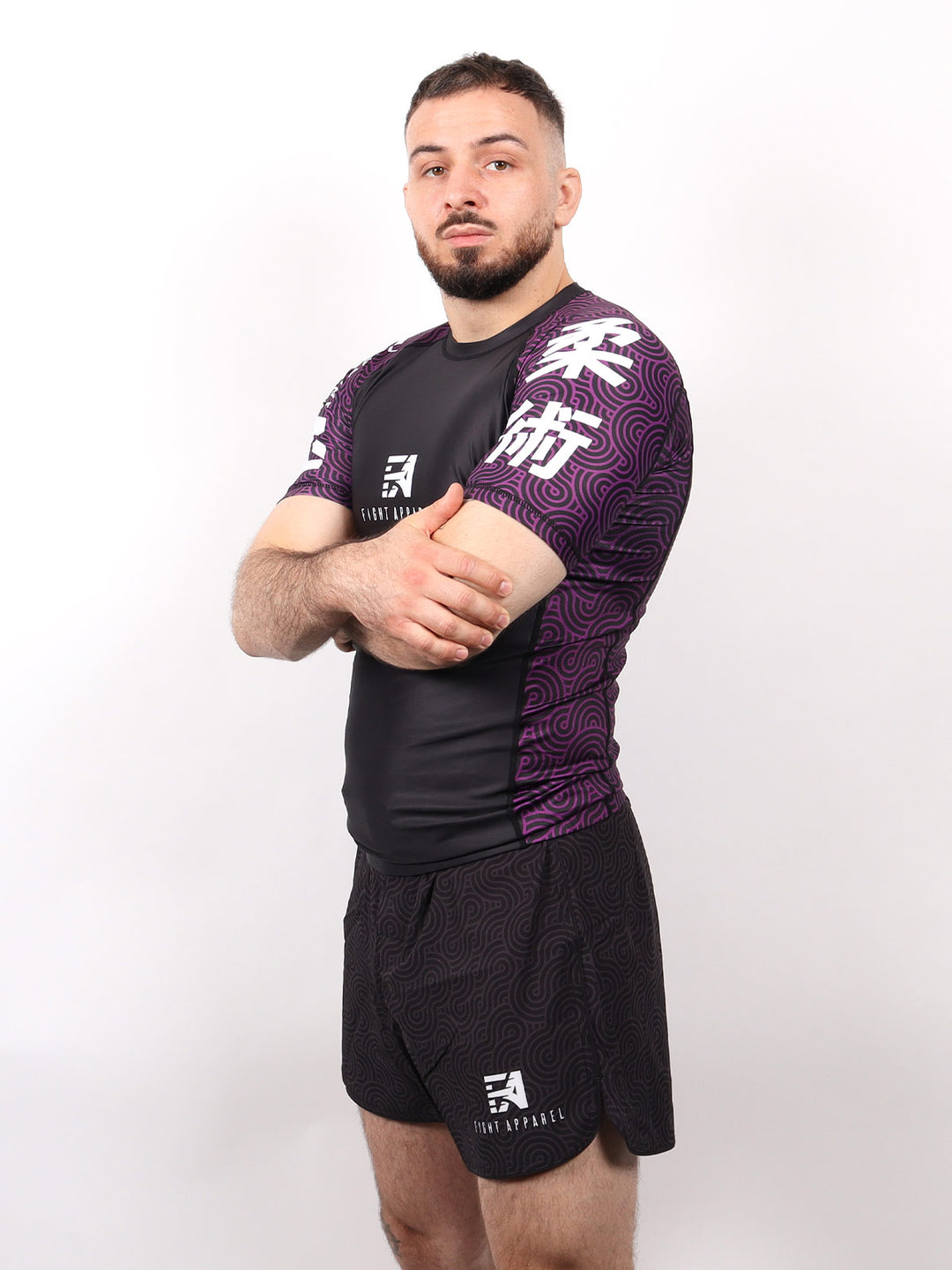 FA 柔術 - Ranked Performance Rashguard - Purple