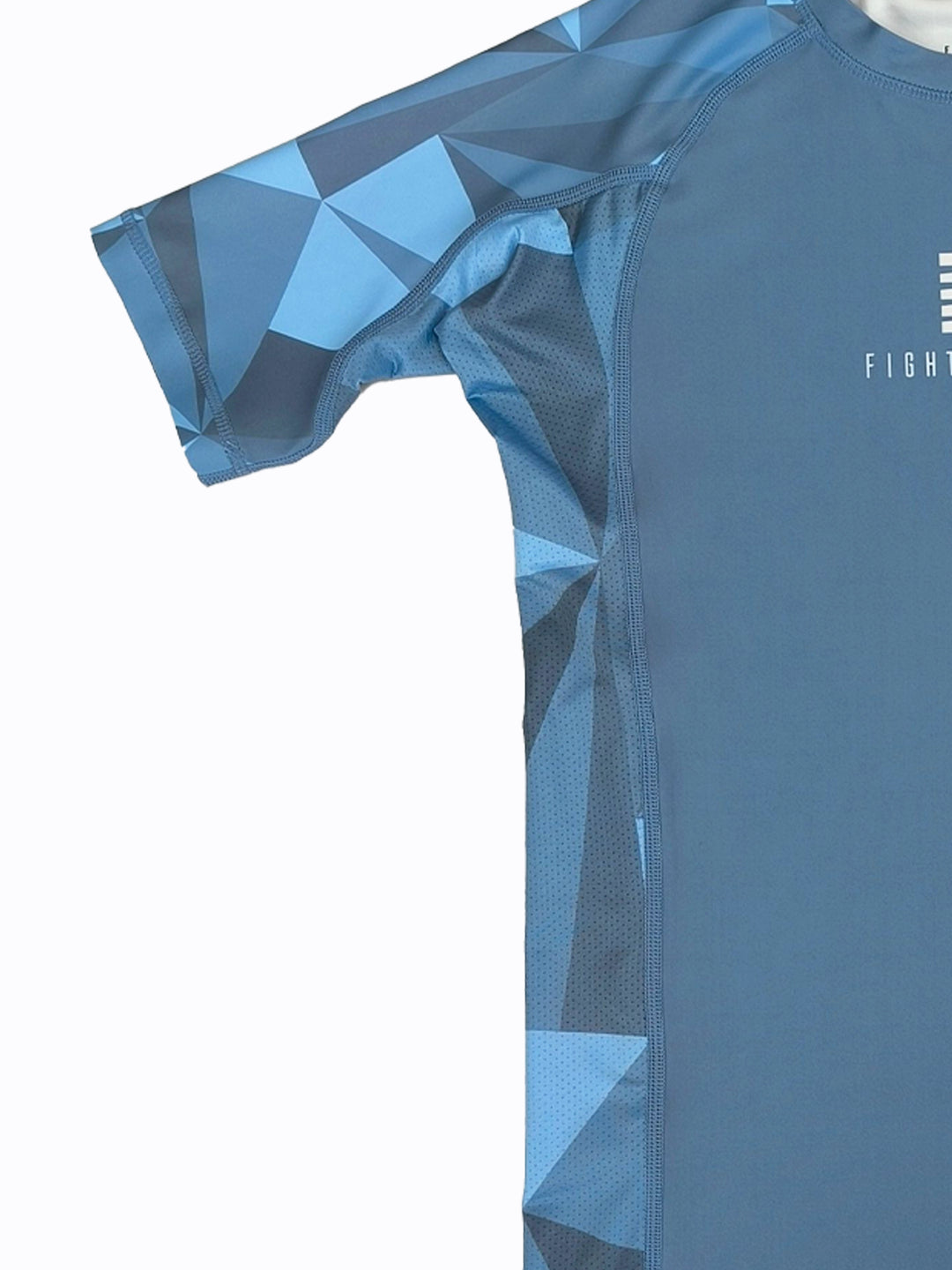 FA - Shortsleeve Performance Rashguard - Blue Space