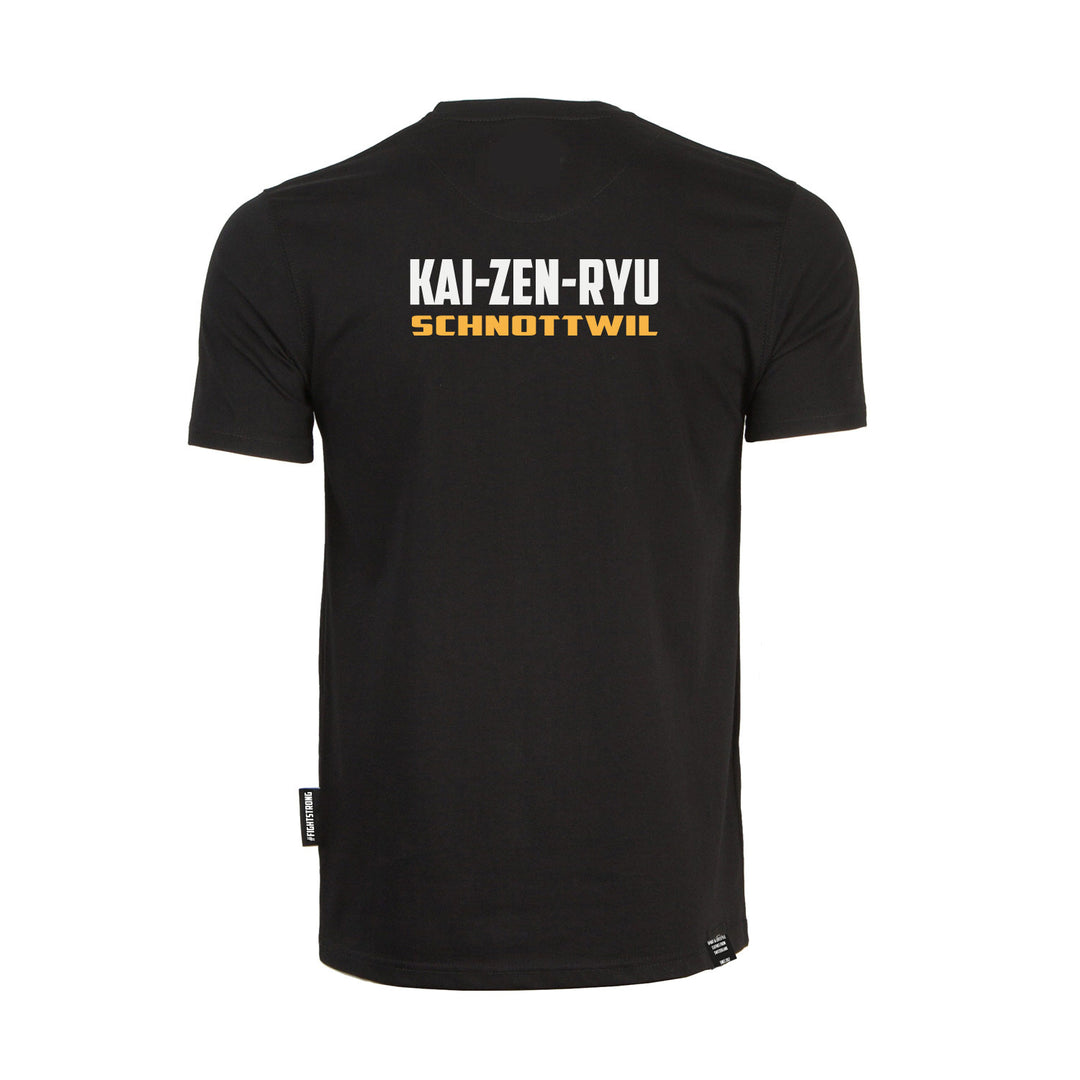 FA x Kai-Zen-Ryu Schnottwil - T-Shirt - Tiger Gross - Schwarz